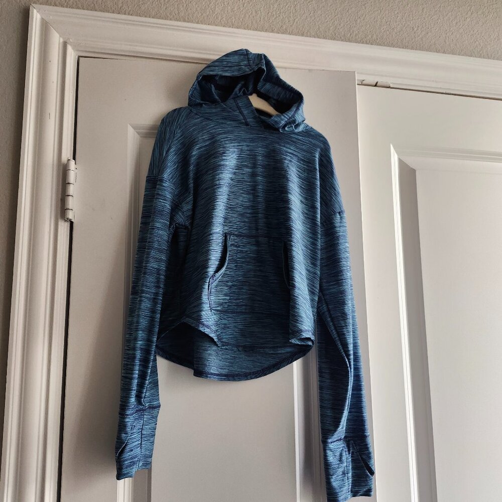 Girl's ALL IN MOTION Size 6/6x Blue Pullover Hoodie